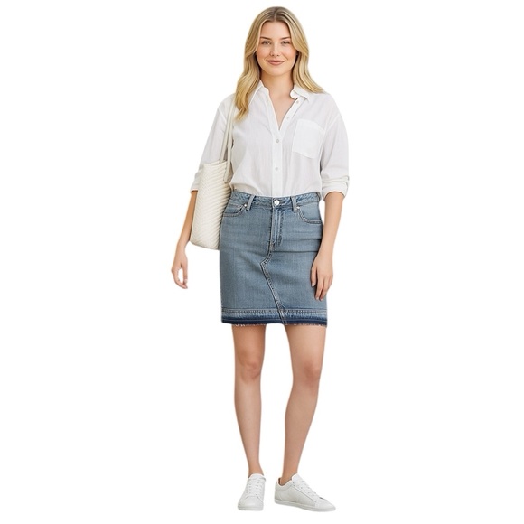 On 34th Jean Skirt, NWT - Picture 1 of 4